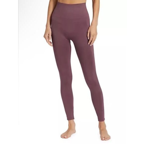 BLANQI Everyday Hipster Support Leggings Mauve Medium - Picture 1 of 4